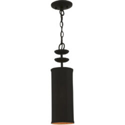 45121-04 1 Light Black Mini Pendant-Lighting LumensPendant Lights