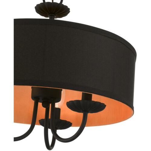 45123-04 3 Light Black Pendant Chandelier-Lighting LumensChandeliers