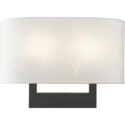 45221-04 2 Light Black Medium ADA Sconce-Lighting LumensWall Sconces