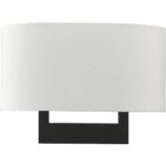 45221-04 2 Light Black Medium ADA Sconce-Lighting LumensWall Sconces