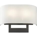 45221-04 2 Light Black Medium ADA Sconce-Lighting LumensWall Sconces