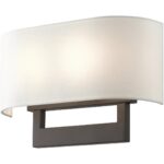 45222-07 2 Light Bronze Large ADA Sconce-Lighting LumensWall Sconces