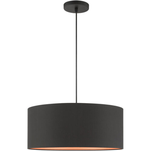 45610-04 3 Light Black Pendant-Lighting LumensPendant Lights