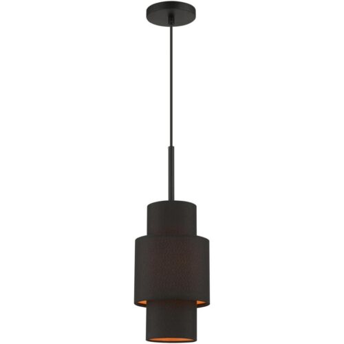 45612-04 1 Light Black Pendant-Lighting LumensPendant Lights