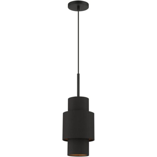 45612-04 1 Light Black Pendant-Lighting LumensPendant Lights