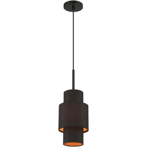 45612-04 1 Light Black Pendant-Lighting LumensPendant Lights