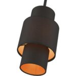 45612-04 1 Light Black Pendant-Lighting LumensPendant Lights