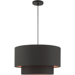 45618-04 3 Light Black Pendant-Lighting LumensPendant Lights