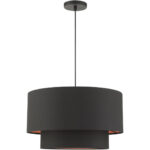 45618-04 3 Light Black Pendant-Lighting LumensPendant Lights