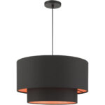 45618-04 3 Light Black Pendant-Lighting LumensPendant Lights