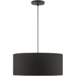 45660-04 3 Light Black Pendant-Lighting LumensPendant Lights