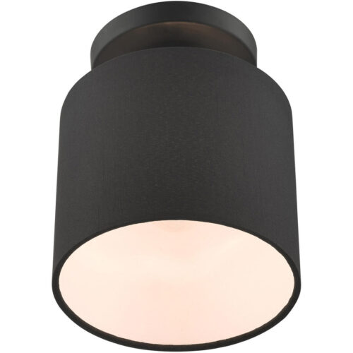 45661-04 1 Light Black Semi Flush-Lighting LumensSemi Flush