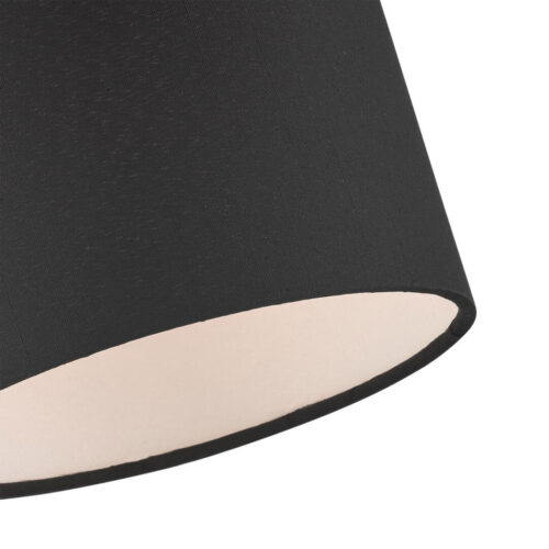 45661-04 1 Light Black Semi Flush-Lighting LumensSemi Flush