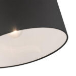 45663-04 1 Light Black Semi Flush-Lighting LumensSemi Flush