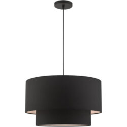 45668-04 3 Light Black Pendant-Lighting LumensPendant Lights