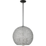 45723-04 3 Light Black Pendant-Lighting LumensPendant Lights