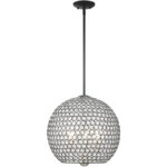 45723-04 3 Light Black Pendant-Lighting LumensPendant Lights