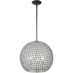 45723-04 3 Light Black Pendant-Lighting LumensPendant Lights