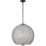 45724-04 4 Light Black Pendant-Lighting LumensPendant Lights