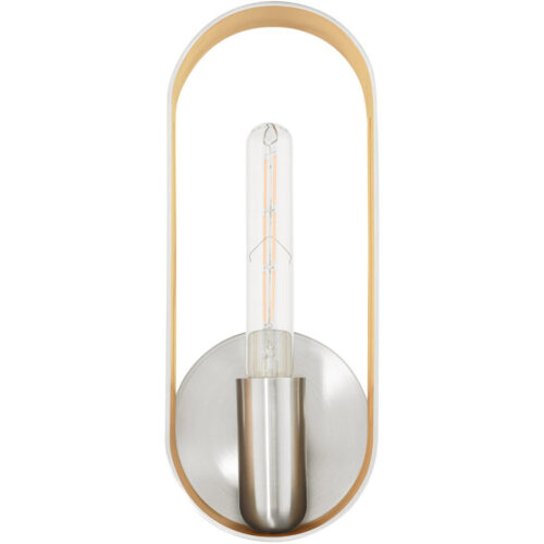 45762-91 1 Light Brushed Nickel ADA Single Sconce-Lighting LumensWall Sconces