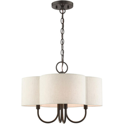 45806-92 4 Light English Bronze  Chandelier-Lighting LumensChandeliers