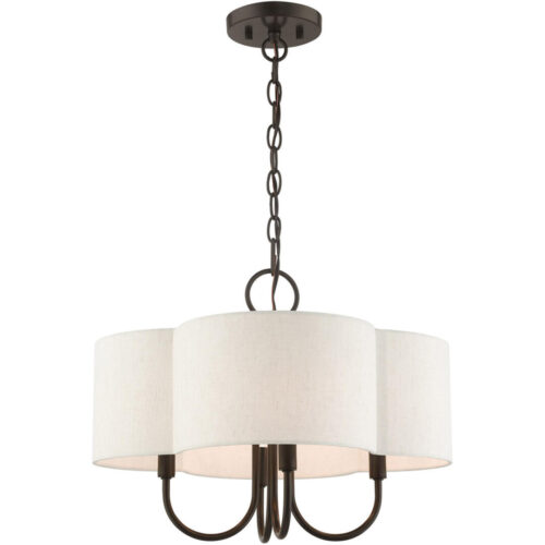 45806-92 4 Light English Bronze  Chandelier-Lighting LumensChandeliers