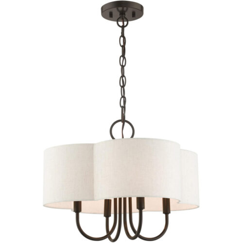 45806-92 4 Light English Bronze  Chandelier-Lighting LumensChandeliers