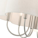 45807-91 7 Light  Brushed Nickel Chandelier-Lighting LumensChandeliers