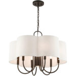 45807-92 7 Light  English Bronze Chandelier-Lighting LumensChandeliers