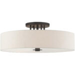 45848-92 6 Light English Bronze Semi Flush-Lighting LumensSemi Flush