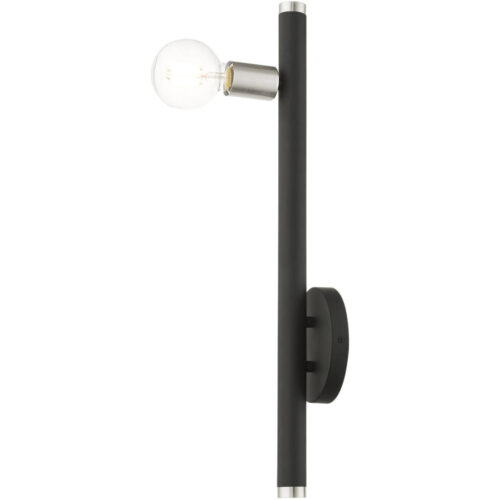 45861-04 1 Light Black Wall Sconce-Lighting LumensWall Sconces