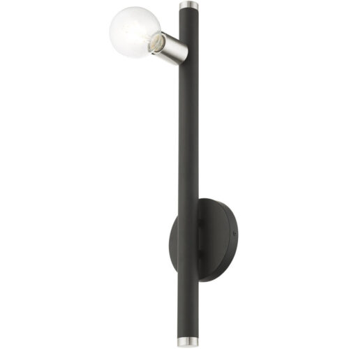 45861-04 1 Light Black Wall Sconce-Lighting LumensWall Sconces