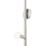 45861-91 1 Light Brushed Nickel Wall Sconce-Lighting LumensWall Sconces