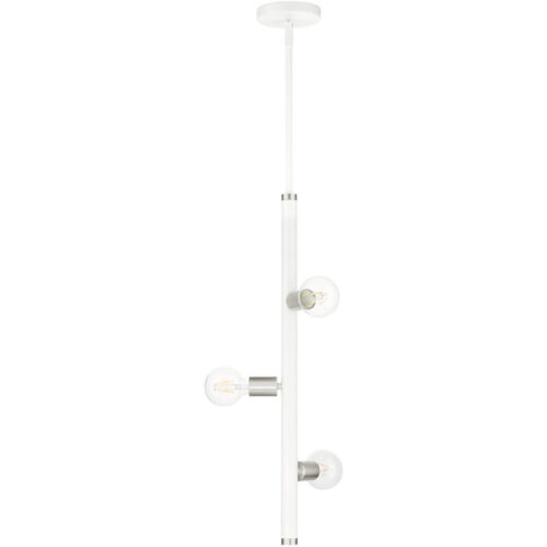 45863-03 3 Light White Pendant-Lighting LumensPendant Lights