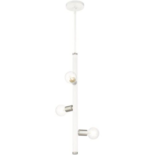 45863-03 3 Light White Pendant-Lighting LumensPendant Lights