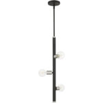 45863-04 3 Light Black Pendant-Lighting LumensPendant Lights