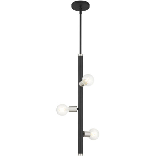 45863-04 3 Light Black Pendant-Lighting LumensPendant Lights