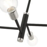 45864-04 4 Light Black Chandelier-Lighting LumensChandeliers