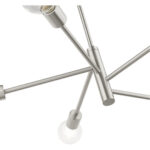 45865-91 5 Light Brushed Nickel Chandelier-Lighting LumensChandeliers