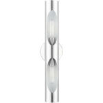 45892-05 2 Light Polished Chrome ADA Sconce-Lighting LumensWall Sconces