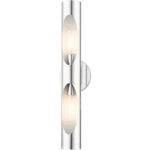 45892-05 2 Light Polished Chrome ADA Sconce-Lighting LumensWall Sconces