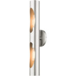 45892-91 2 Light Brushed Nickel ADA Sconce-Lighting LumensWall Sconces