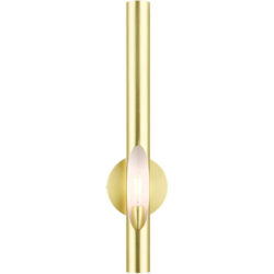 45911-12 1 Light Satin Brass  ADA Single Sconce-Lighting LumensWall Sconces