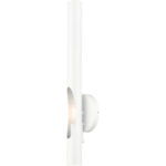 45911-69 1 Light Shiny White ADA Single Sconce-Lighting LumensWall Sconces