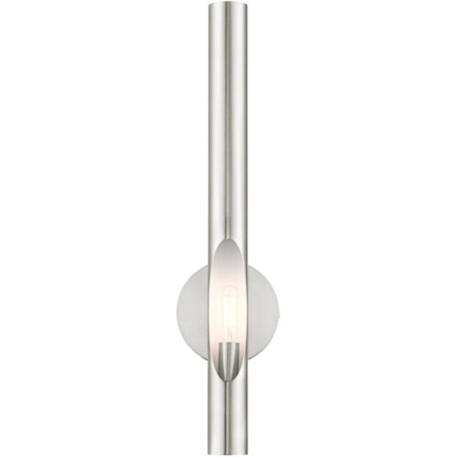 45911-91 1 Light Brushed Nickel ADA Single Sconce-Lighting LumensWall Sconces