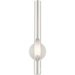 45911-91 1 Light Brushed Nickel ADA Single Sconce-Lighting LumensWall Sconces