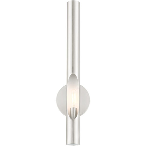 45911-91 1 Light Brushed Nickel ADA Single Sconce-Lighting LumensWall Sconces