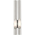 45912-91 2 Light Brushed Nickel ADA Double Sconce-Lighting LumensWall Sconces