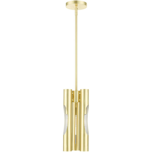 45913-12 3 Light Satin Brass  Pendant Chandelier-Lighting LumensChandeliers