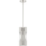 45913-91 3 Light Brushed Nickel Pendant Chandelier-Lighting LumensChandeliers